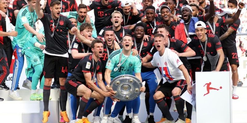 Bayern Munich đạt nhiều thành tích tại Bundesliga