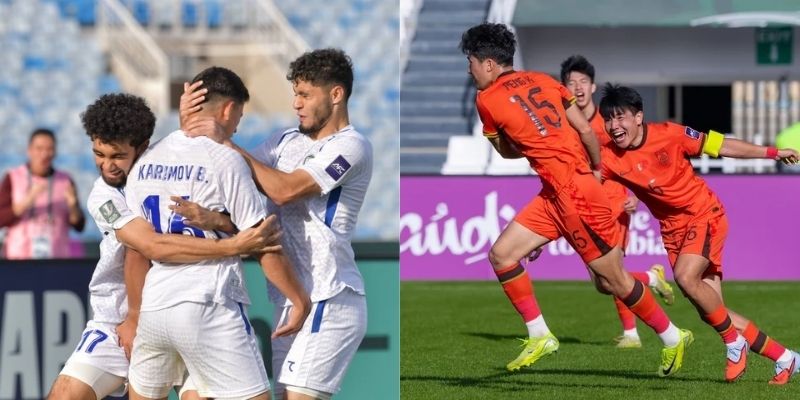 U23 Uzbekistan vs U23 Trung Quốc đều vượt qua vòng bảng một cách thuyết phục